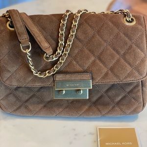 Michael Kors Suede Crossbody